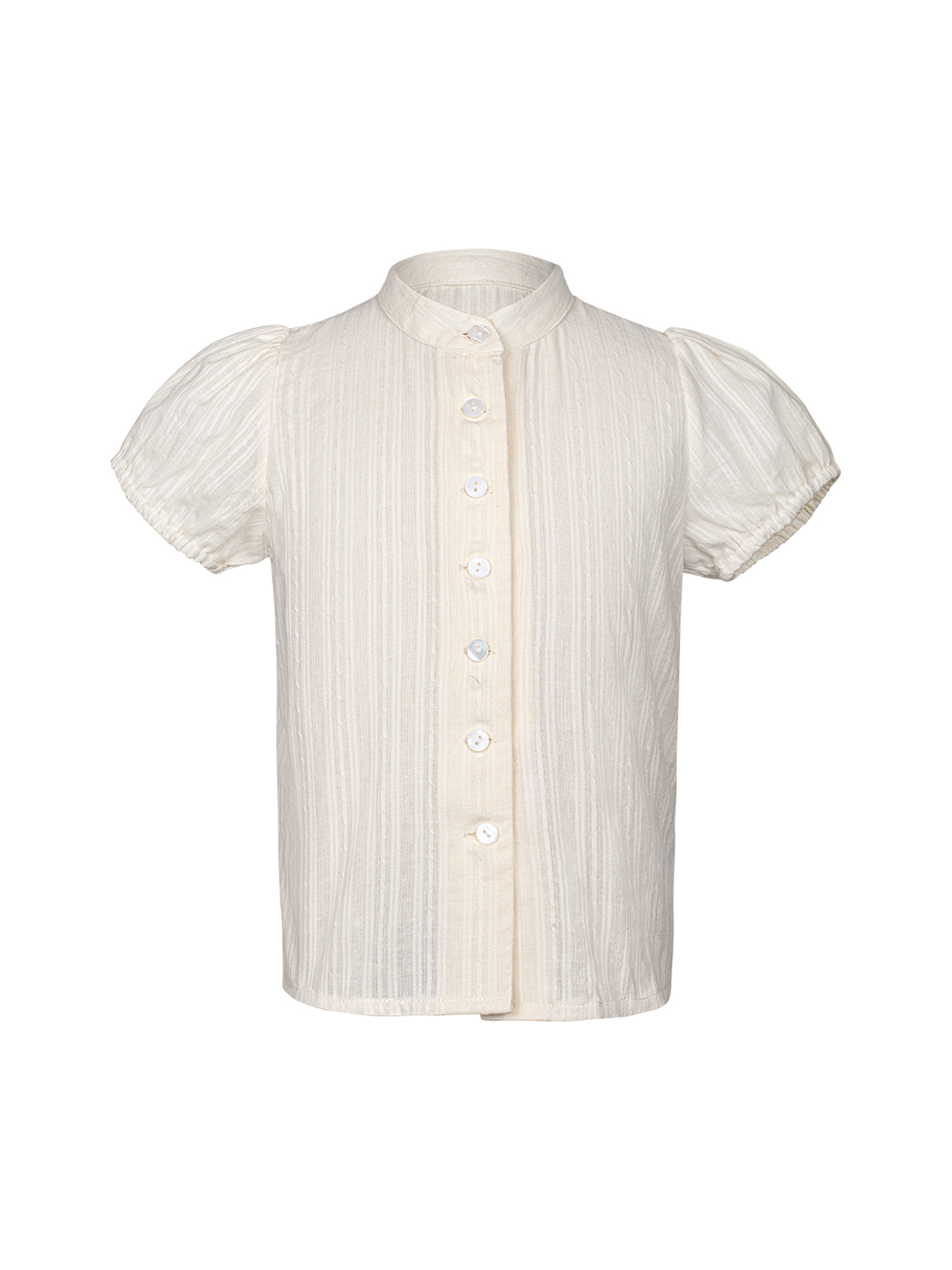 Dirndlbluse in Beige