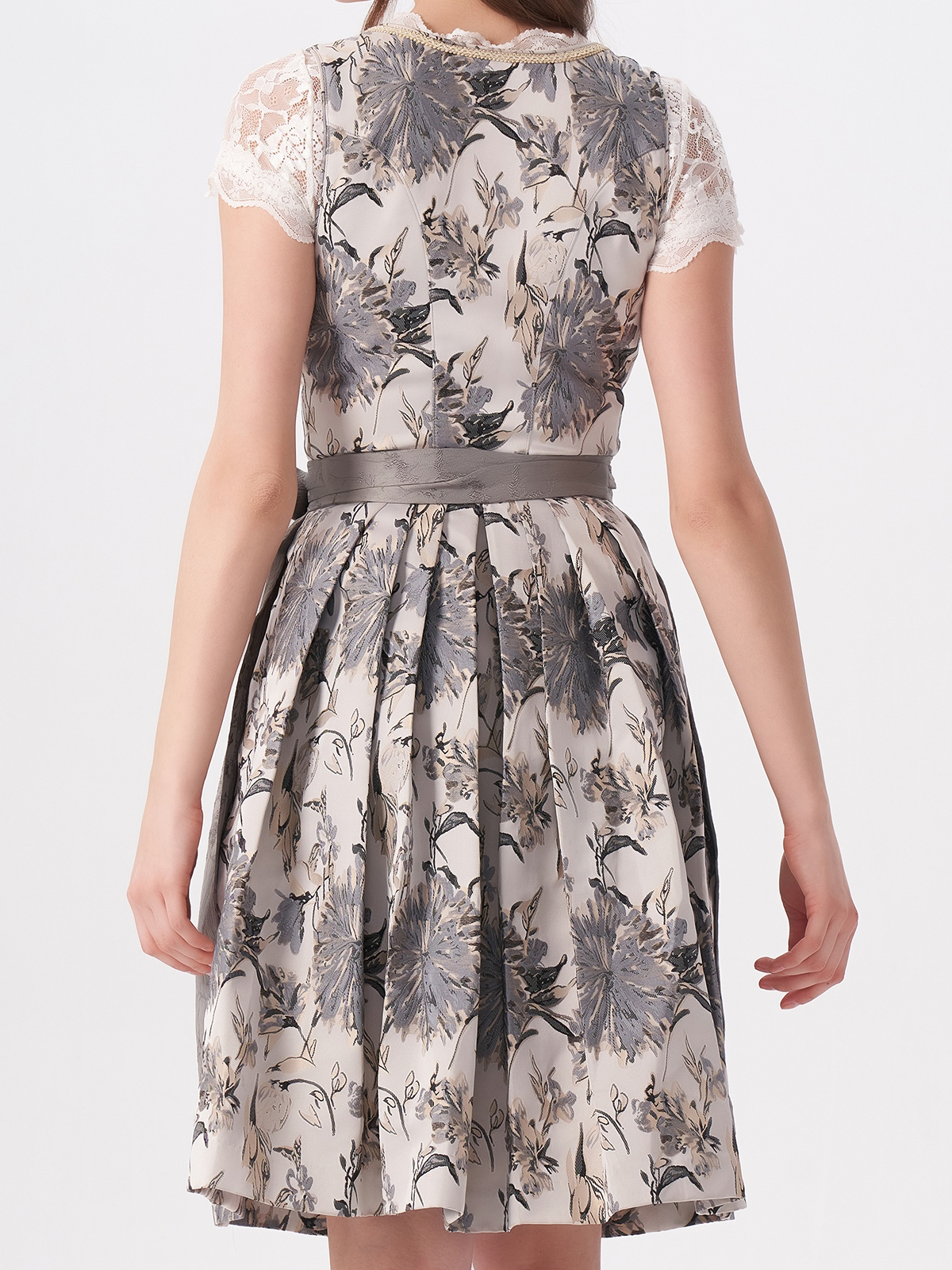 Modernes graues Dirndl von Ehreer