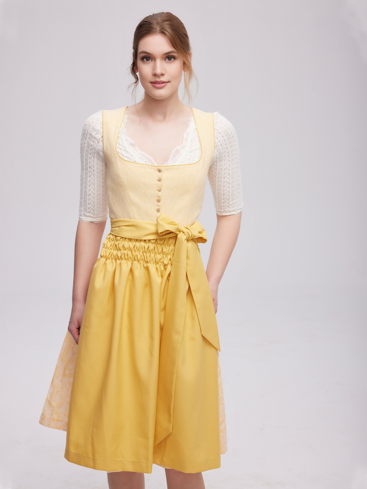 Dirndl in Gelb – ein inspirierendes Farbbeispiel
