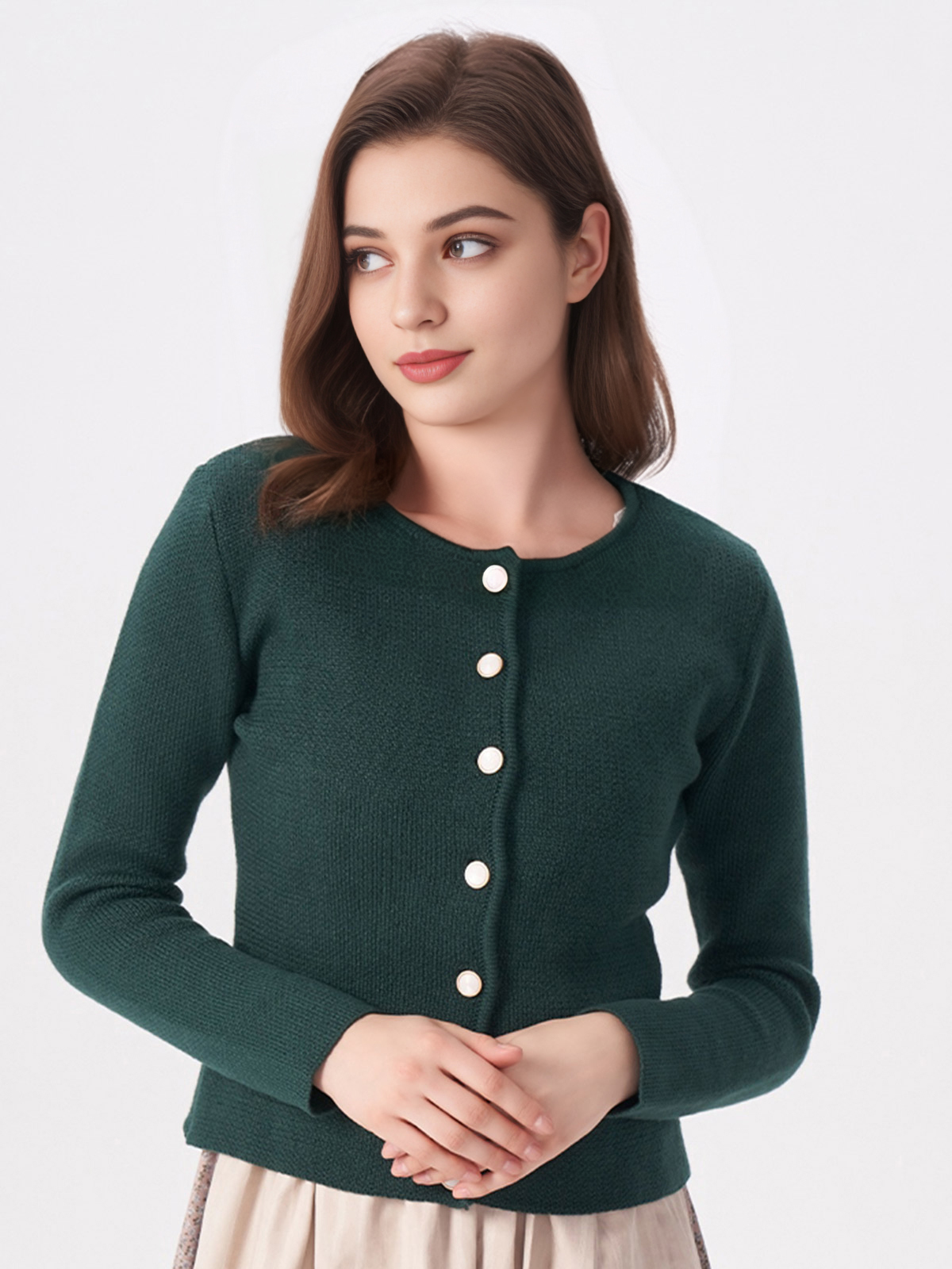 Dirndl 2024 Samt in Grün